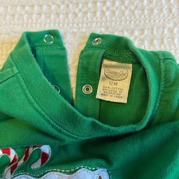 Girls Christmas Outfits Dress Shirt Bundle Size 12M - Picture 13 of 16